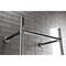 Kingston Brass VPB33081 Imperial Stainless Steel Console Sink Leg, Polished Chrome VPB33081 - alternate 2